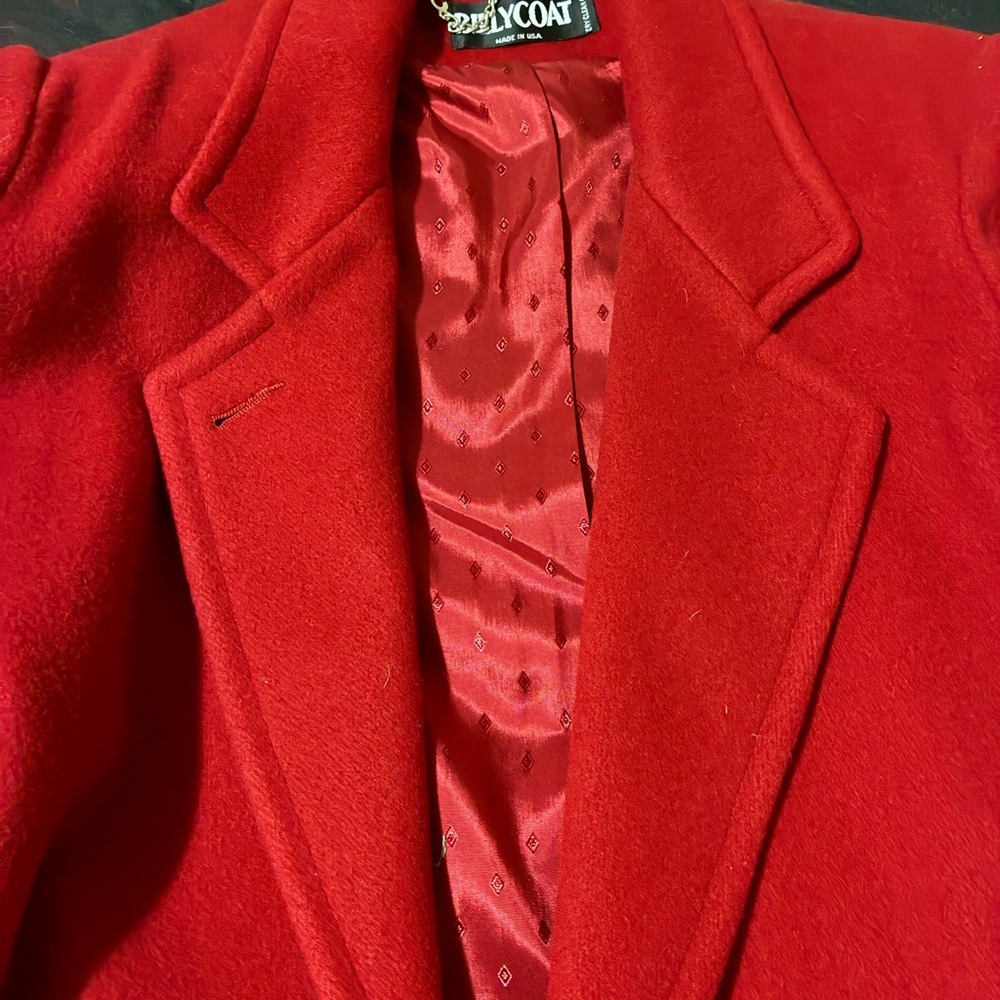Chic Red Women's dress coat  by Billycoat
